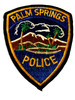 PALM SPRINGS  POLICE CA PATCH 