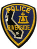 RIVERSIDE POLICE CA PATCH 