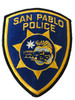 SAN PABLO POLICE CA PATCH