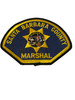 SANTA BARBARA CTY MARSHAL POLICE CA PATCH