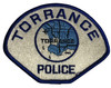 TORRANCE  POLICE CA PATCH 
