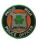 PROUD IRISH POLICE OFFICER  PATCH