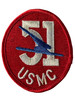 USMC 51 RARE PATCH FREE SHIPPING! 