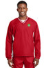 SEMINOLE Sport-Tek® Tipped V-Neck Raglan Wind Shirt