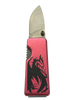 MONEY CLIP DRAGON KNIFE  RED