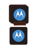 MOTOROLA HARDBOARD COASTERS