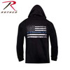 Thin Blue Line Concealed Carry Zippered Hoodie