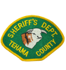 TEHAMA COUNTY SHERIFF CA PATCH