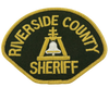 RIVERSIDE COUNTY SHERIFF CA PATCH