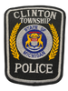 CLINTON TWP POLICE MI PATCH