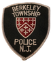 BERKELEY TWP POLICE PATCH