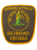 RICHMOND BUREAU OF POLICE VA PATCH