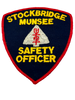 STOCKBRIDGE SAFETY OFFICER WI PATCH