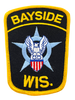 BAYSIDE POLICE WI PATCH