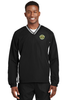 Clay Sheriff Sport-Tek® Tipped V-Neck Raglan Wind Shirt