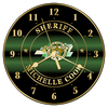 Clay Sheriff 10" CLOCK