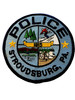 STROUDSBURG POLICE PA  PATCH 