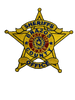 BRAZOS COUNTY SHERIFF TX STAR LASER CUT PATCH