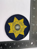 HARRIS COUNTY SHERIFF TX STAR PATCH GOLD