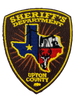 UPTON COUNTY SHERIFF TX LASER CUT PATCH