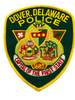 DOVER DE POLICE PATCH