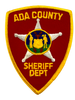 ADA COUNTY SHERIFF ID PATCH