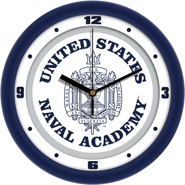 Naval Academy Midshipmen Traditional Team Wall Clock ChiefMart