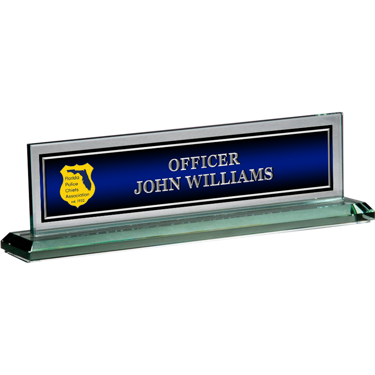 FPCA GLASS NAME PLATE