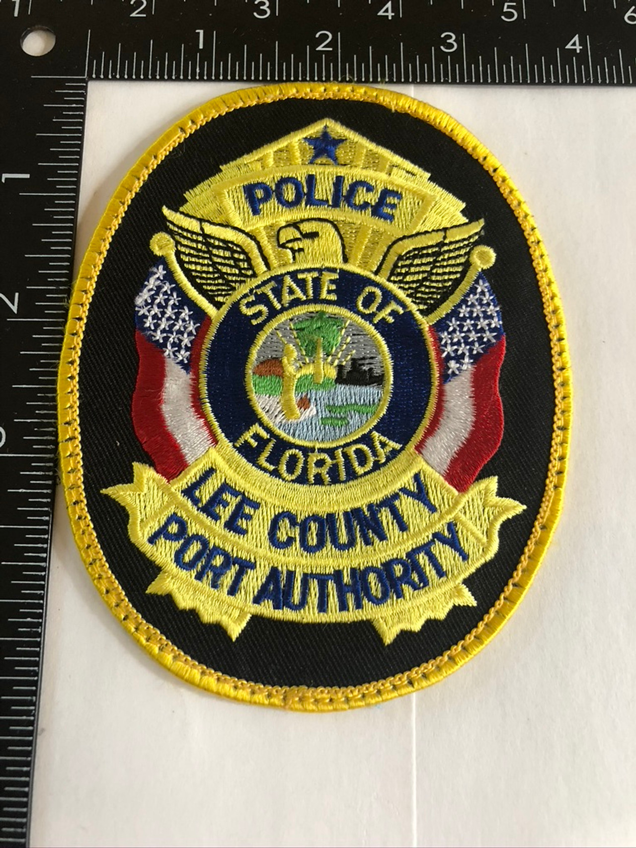 Lee County Port Authority Police Department LEE CTY FL PORT AUTHORITY POLICE PATCH