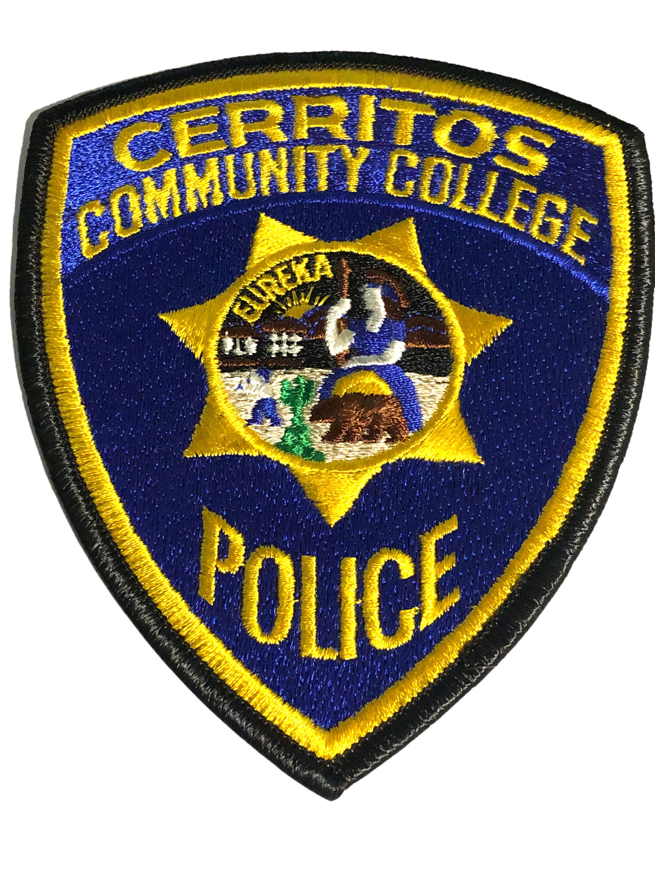 CERRITOS COMMUNITY COLLEGE POLICE CA PATCH