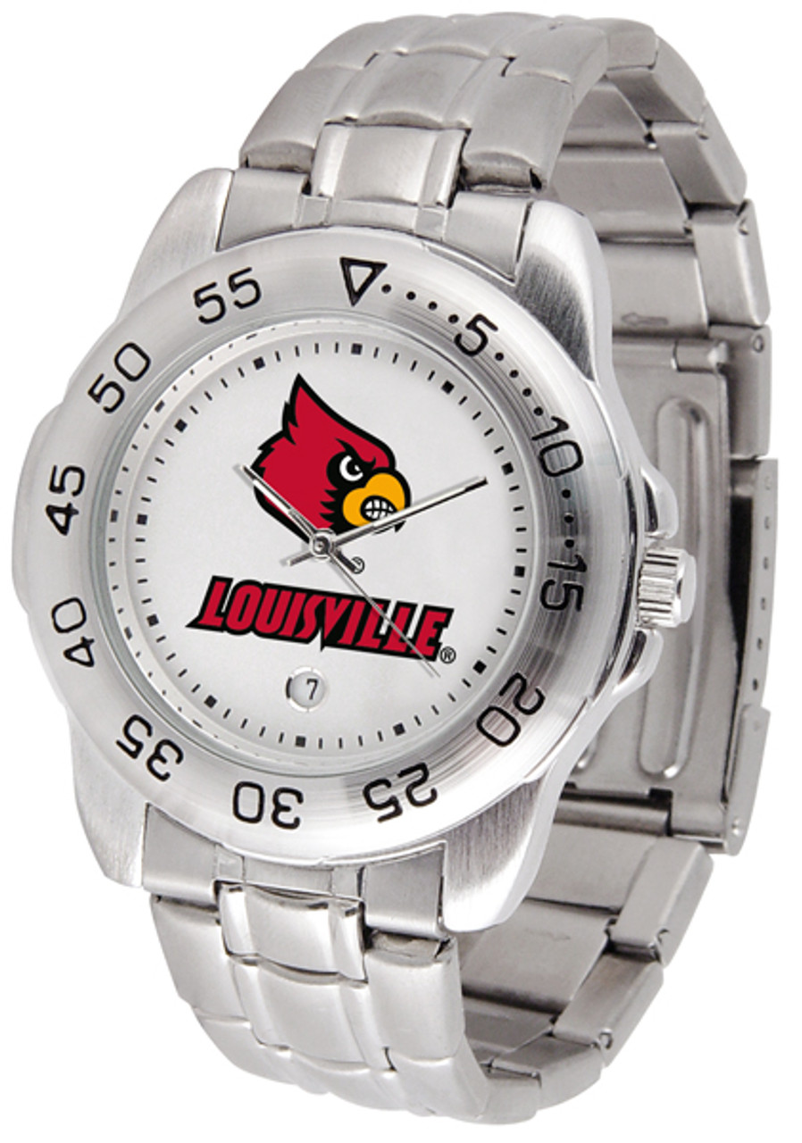 Men's Louisville Cardinals - Sport Steel Watch - • ChiefMart