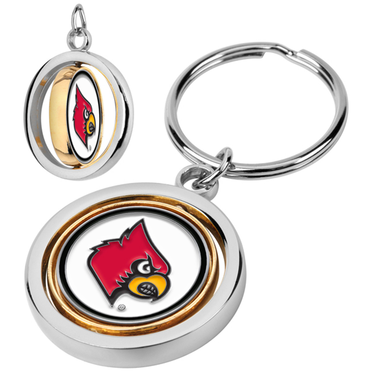 Louisville Cardinals - Spinner Key Chain
