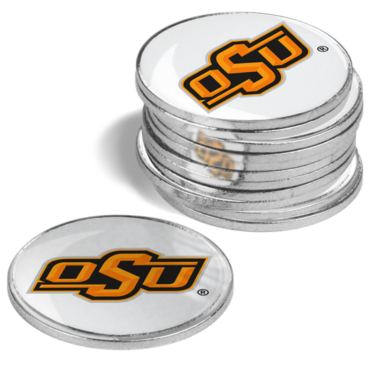 Oklahoma State Cowboys 12 Steel Logo Steel Logo