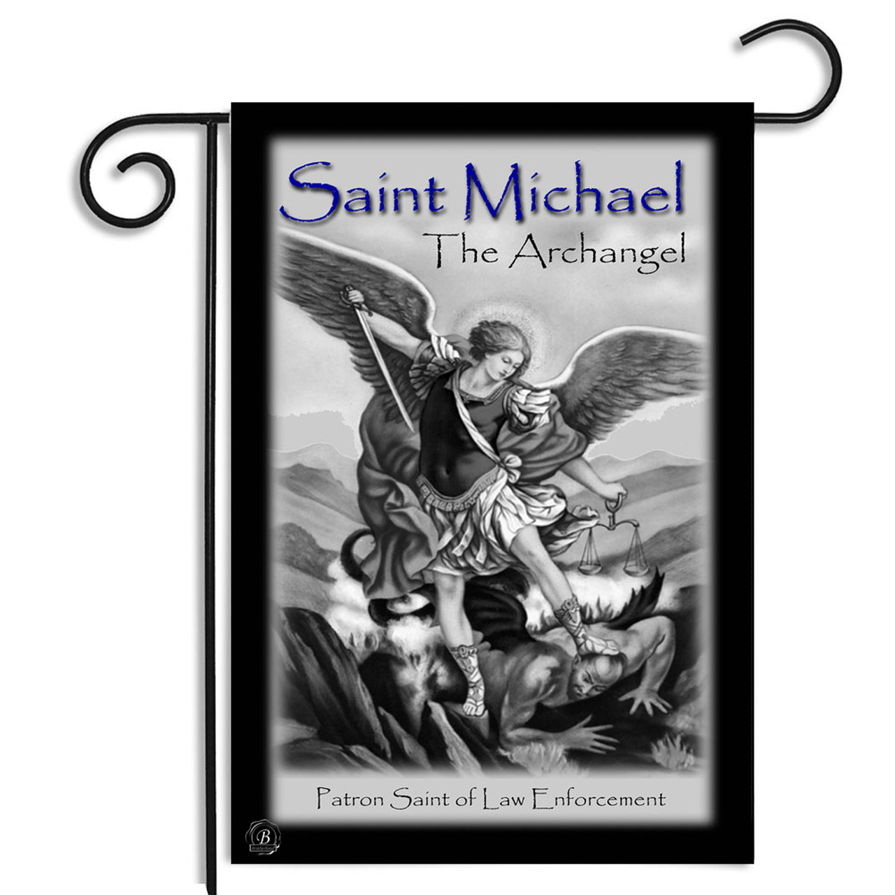 St Michael Patron Saint Of Lpolice Garden Flag Brotherhood Products St Michael Patron Saint Of Lpolice Garden Flag Brotherhood Products