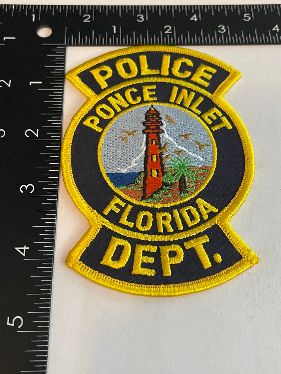 PONCE INLET POLICE FL PATCH