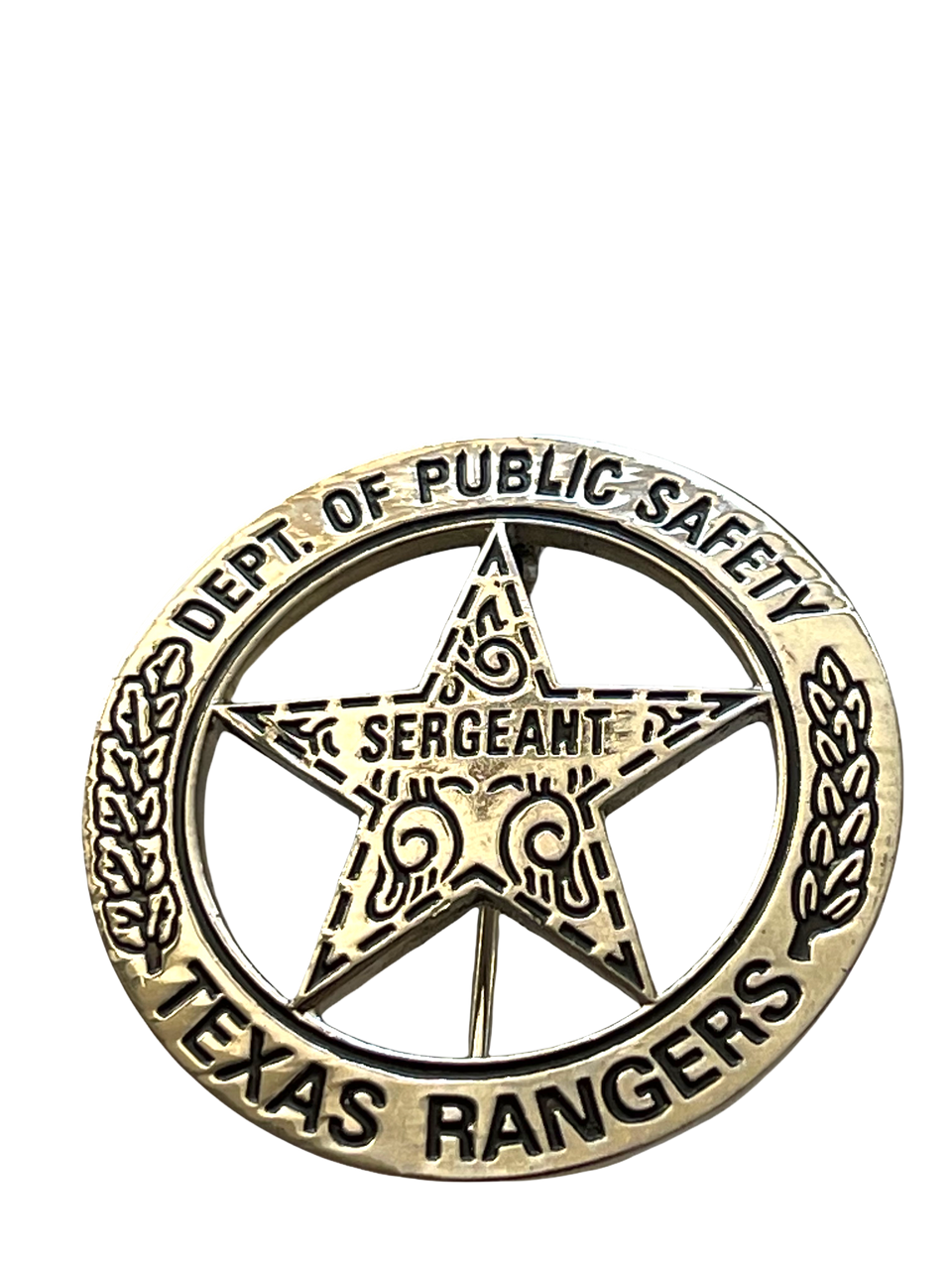 Badge - Texas Ranger A Co. - Circle star