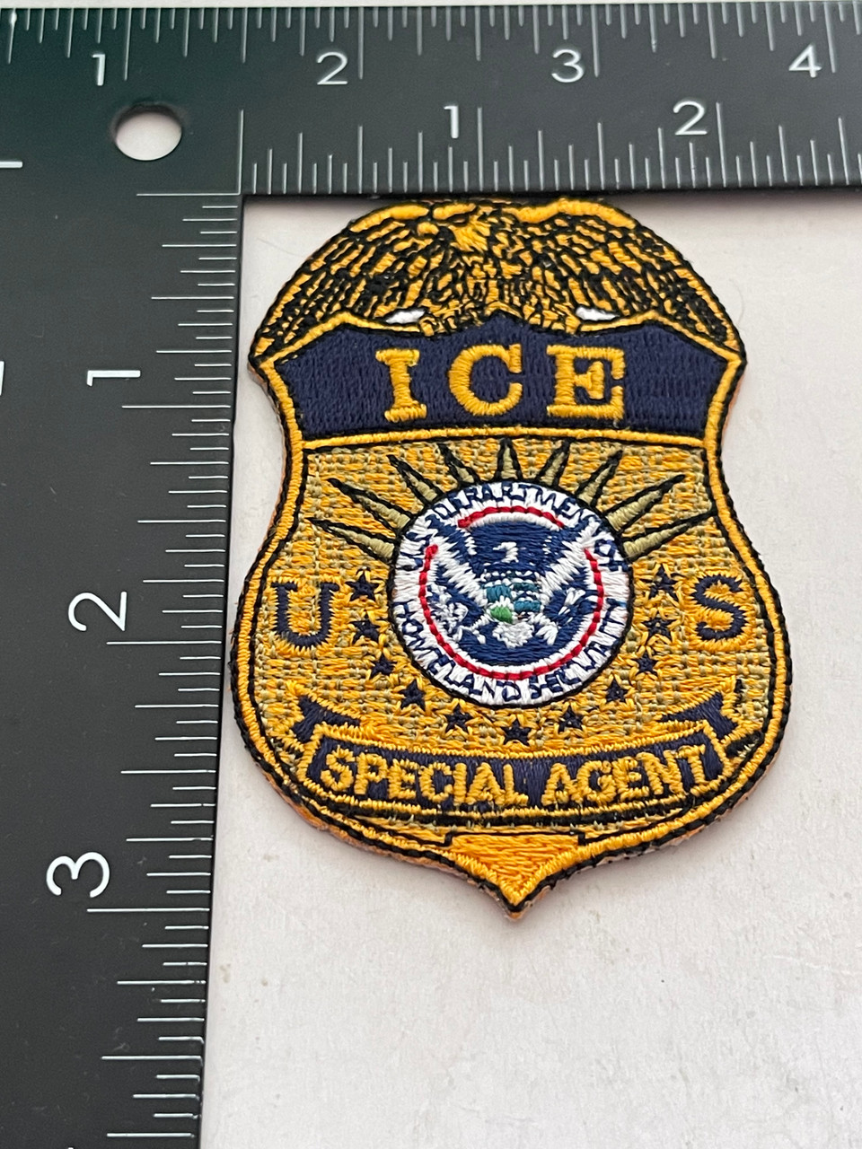 ICE SPECIAL AGENT LASER CUT PATCH
