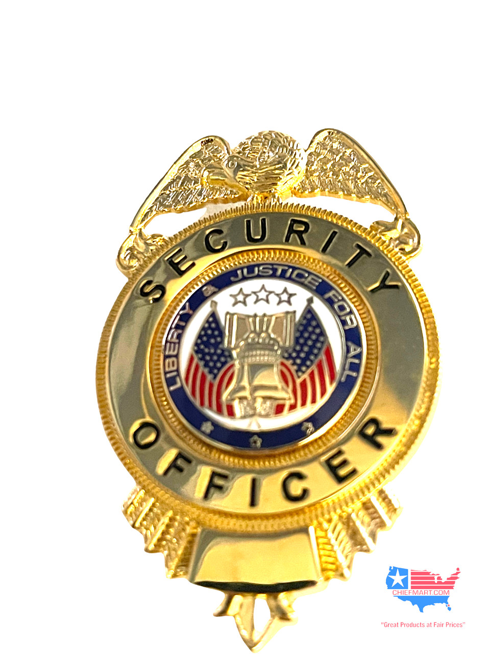 Security Officer Badge Stock Photo - Download Image Now - Security