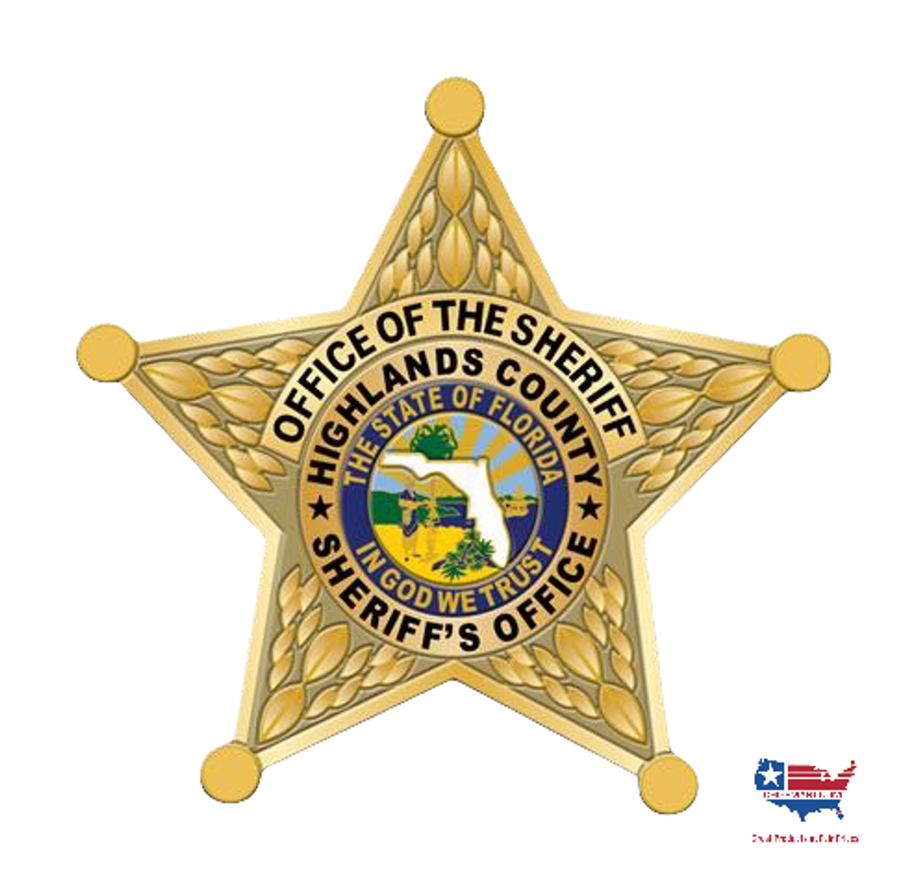 HIGHLANDS COUNTY SHERIFF FL FLEX STAR GOLD