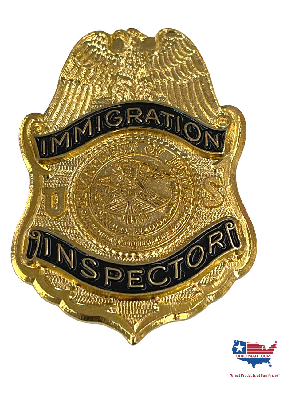 IMMIGRATION INSPECTOR FLAT EMBLEM