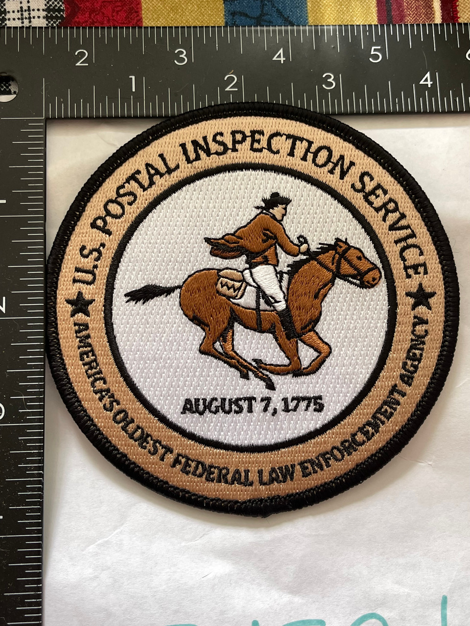 Excaus Post Rider POSTAL RIDER US POSTAL INSPECTION SERVICE #1