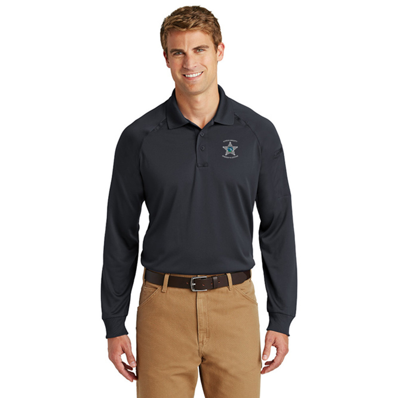 CornerStone Select Snag-Proof Long Sleeve Polo, Product