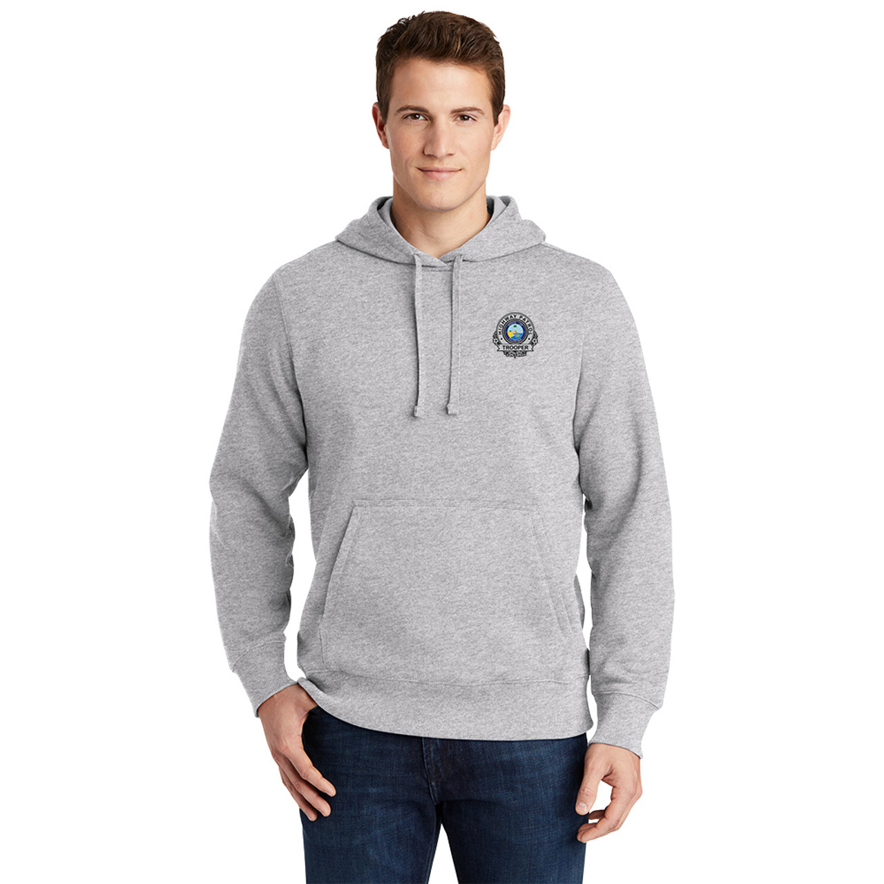 Tシャツ・カットソー LMC FOOTBALL SWEATSHIRT blue 0LM23FSW110BLU FHP Sport-Tek® Pullover Hooded Sweatshirt - ChiefMart-CopBay