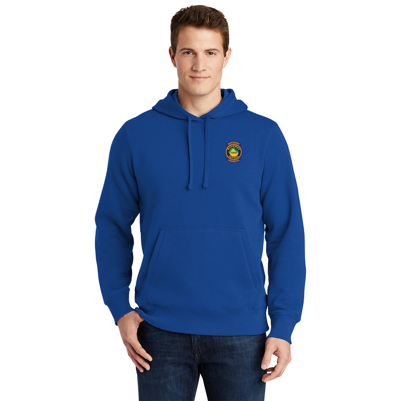 Tシャツ・カットソー LMC FOOTBALL SWEATSHIRT blue 0LM23FSW110BLU FHP Sport-Tek® Pullover Hooded Sweatshirt - ChiefMart-CopBay