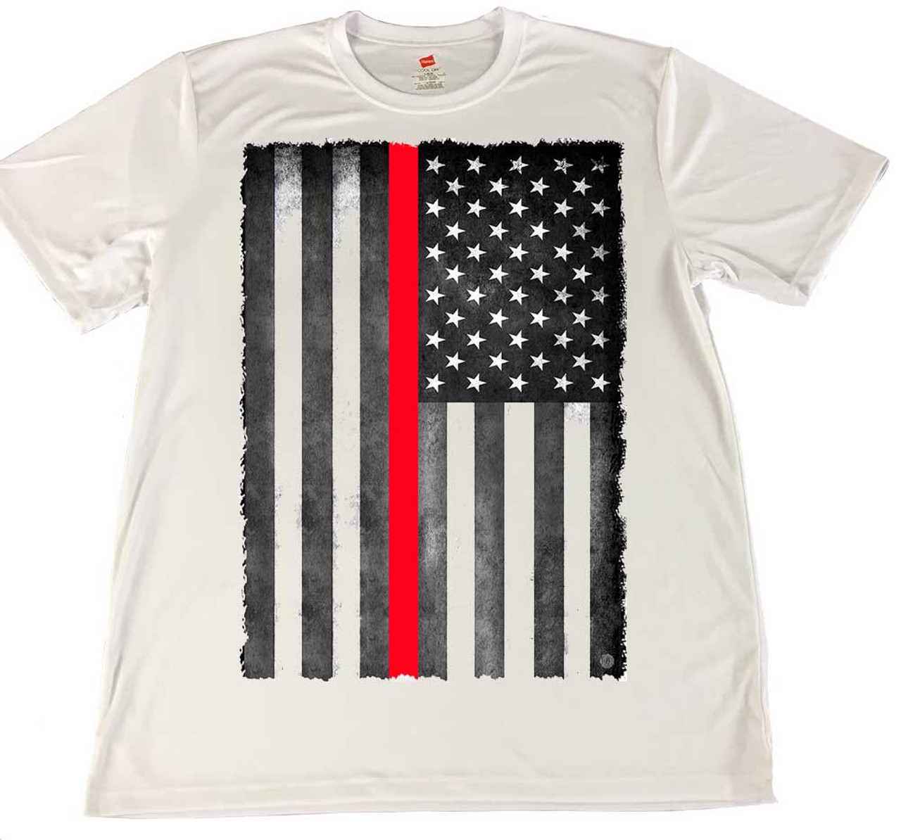 thin red line flag shirt