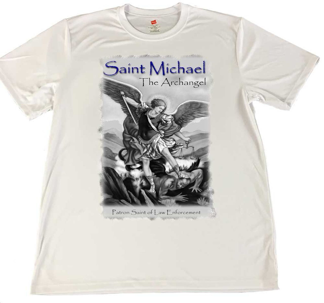 Saint Michael Printed T-shirt White