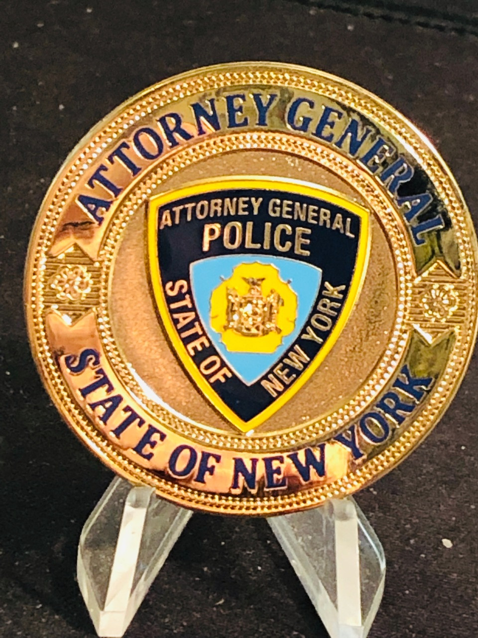 ATTORNEY GENERAL OF NY COIN GREAT DESIGN TRAINING UNIT INSTRUCTOR