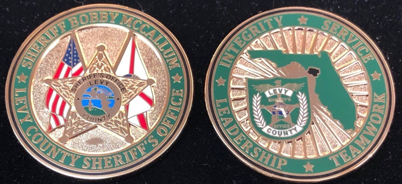 LEVY COUNTY SHERIFF FLORIDA COIN