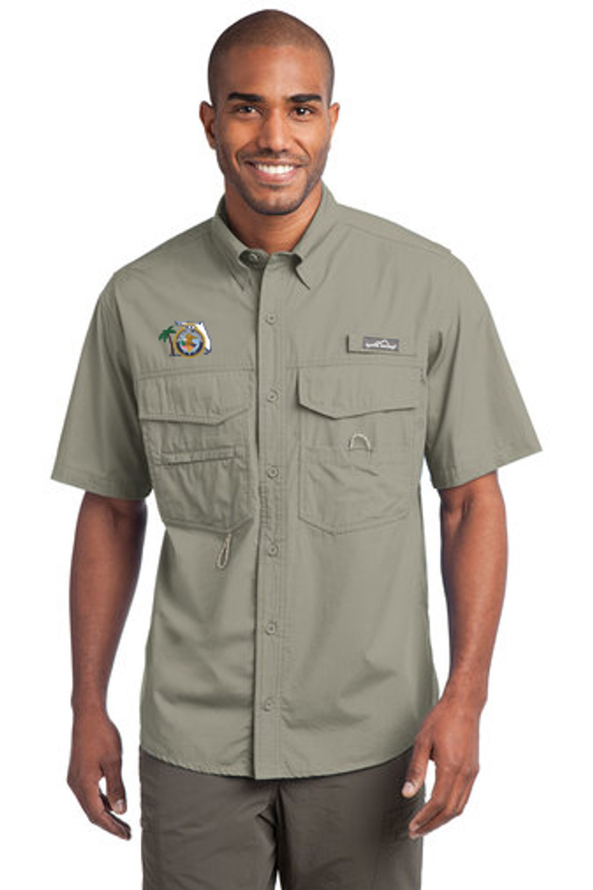 Eddie Bauer® - Short Sleeve Fishing Shirt (FLF) - ChiefMart-CopBay