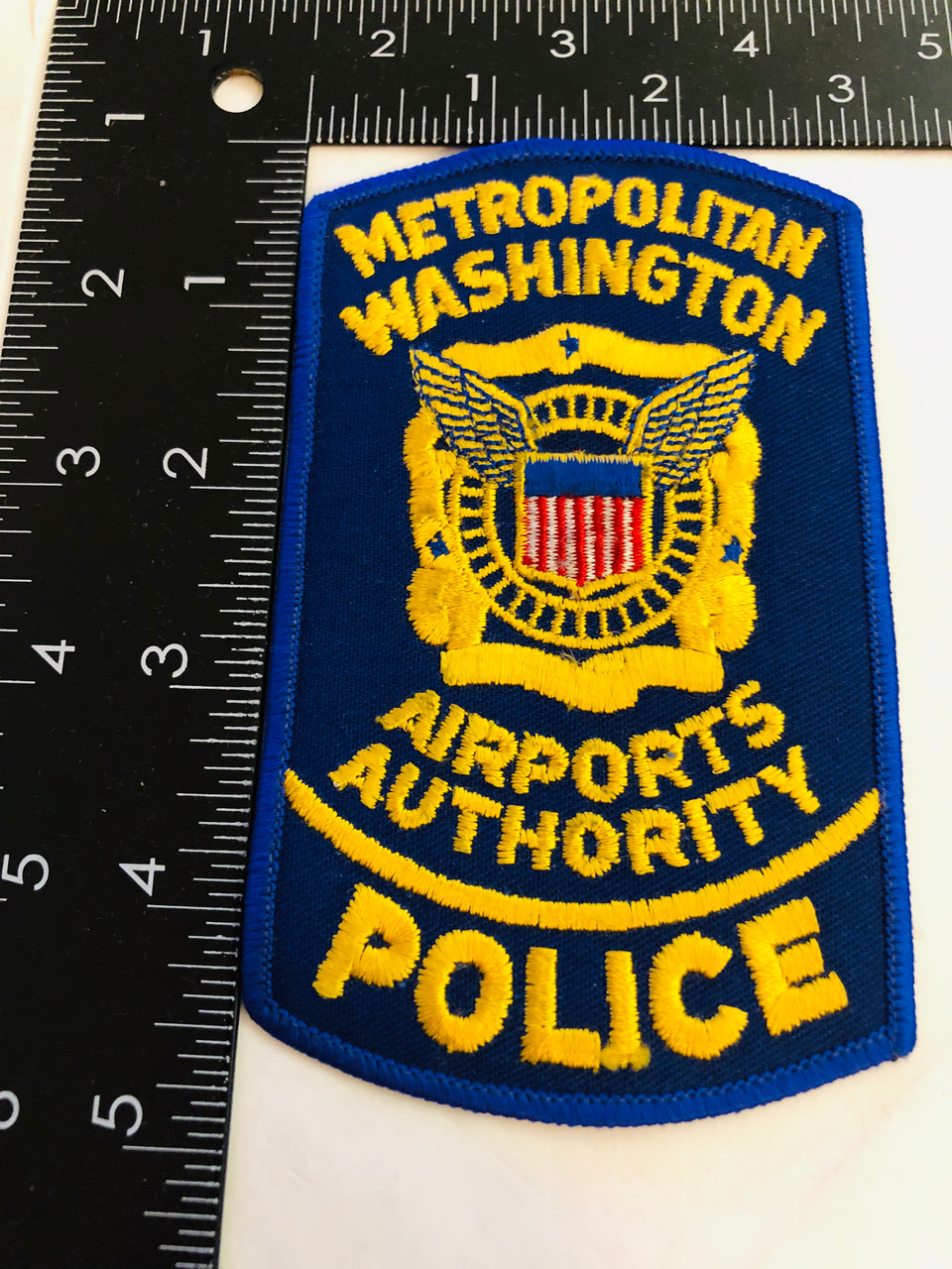 METROPOLITAN WASHINGTON AIRPORTS AUTHORITY POLICE PATCH